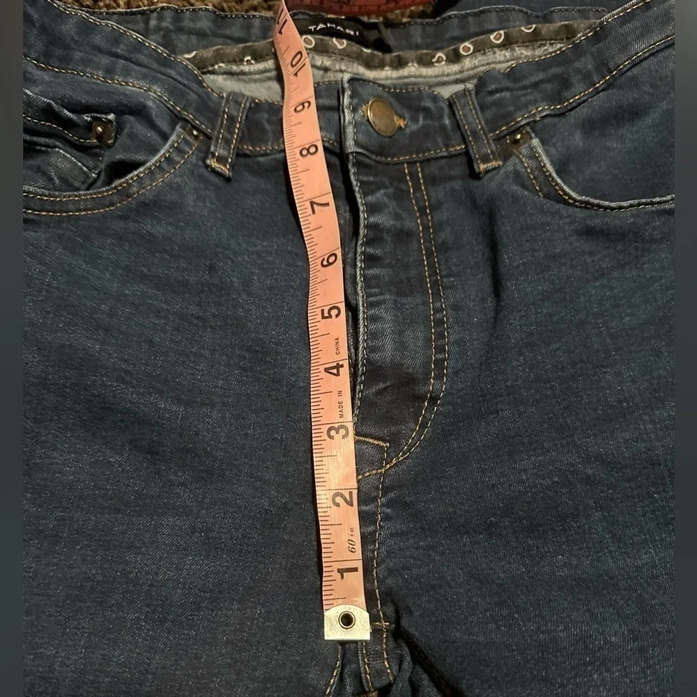 Tahari Men’s Size 34x27 Denim Blue Jeans EUC